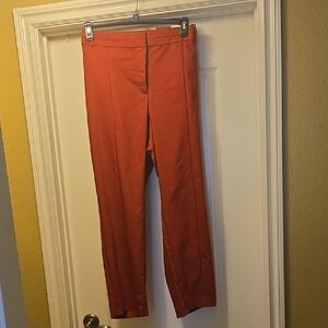 Lane Bryant Burnt Orange Straight-Leg Pants